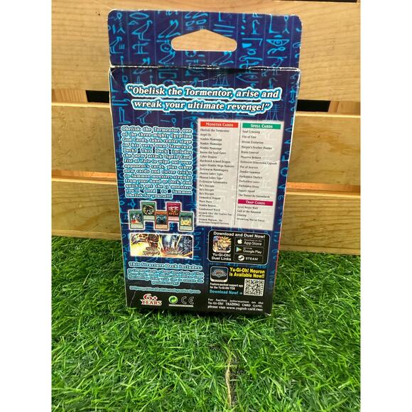 Yu-Gi-Oh! Egyptian God Deck: Obelisk the Tormentor – 1st Edition, New - Picture 2 of 8